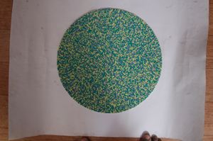 Elegant Silver Glass Beaded Premium Placemat 5mm Thickness for Weddings and Occasions - Product Image 5