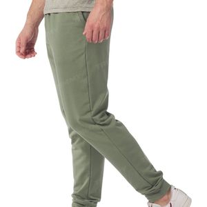 Wholesale High Quality Sports Blank Cloth Elastic Trackpants With No Labels French Terry Fabric Sweatpants Men - Product Image 3