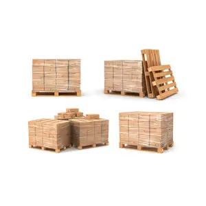 Begasung frei Export Holz palette feuchtigkeit beständige Lager Gabelstapler Karton Zwei-Wege-Logistik