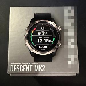 นาฬิกา GPS Garmin Descent Mk2 ของแท้ รุ่นใหม่ ขนาด 47 มม. 51 มม. หน้าจอ AMOLED รองรับกีฬาหลากหลาย  กระจกแซฟไฟร์  ตัวเรือนไทเทเนียม  สายสีส้มประกาย/สีดำกราไฟต์  จำหน่ายจำนวนมาก - Product Image 1