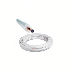 Rollo de 50m de Tubería de Cobre Aislada de 1/2 Pulgada para Aire Acondicionado, Tuberías de Cobre de Primera Calidad para Sistemas HVAC - Product Image 2