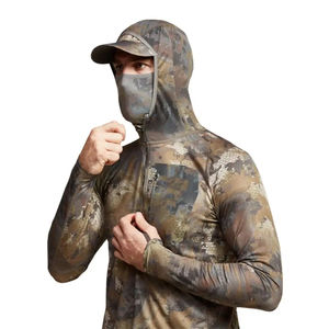 Sweat à capuche de chasse surdimensionné de style sportif, en coton mélangé léger, respirant, imperméable, en polaire pour homme, design personnalisé, hiver - Product Image 4