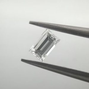 2x1.5mm 5pcs Lab Grown Diamond Baguette Brilliant Cut Diamond Melee DEF Color VS Clarity Ethically Grown & Conflict Free - Product Image 1