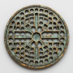 Cubierta de Drenaje Moderna de Acero Inoxidable y Latón para Baño de Hotel - Diseño Robusto Profundamente Empotrado para Evitar la Inserción y Resistir el Abuso - Product Image 6