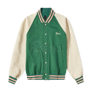 Chaqueta con letras de lana personalizada de alta calidad al mejor precio para hombre estilo único de calle para invierno - Product Image 1