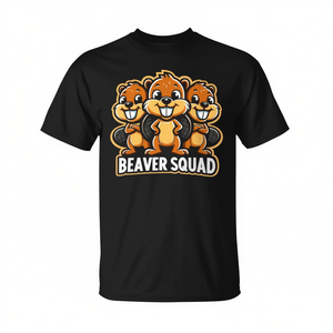 Camiseta promocional Beaver Squad Three Friends para compañeros de equipo - Product Image 2