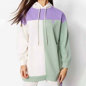 ชุดวอร์มผ้าฝ้าย100% สำหรับผู้หญิงระบายอากาศได้ดีแห้งเร็วชุดวอร์มคอลูกเรือเอวยางยืดแบบออกแบบได้ตามต้องการ - Product Image 2