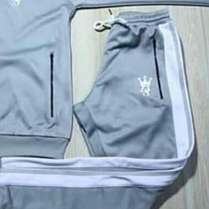 Chándales de algodón con estampado personalizado, Sudadera con capucha, chándales para hombre, chándal con cremallera de alta calidad, servicio OEM - Product Image 2