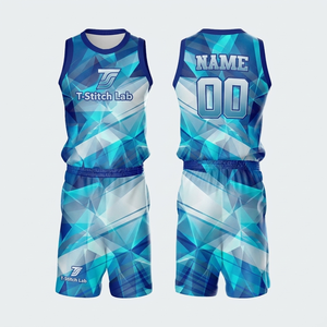 Maillots de basket-ball pour hommes de qualité supérieure à prix abordable – Ensemble de maillots de sport sans manches à col ras du cou du meilleur fabricant - Product Image 6