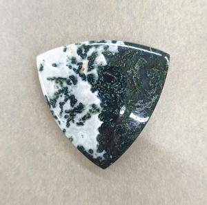 Vente en gros de cabochon en agate d'arbre naturel quartz vert et opale pierre précieuse en vrac de forme mixte pour l'utilisation de bijoux - Product Image 1