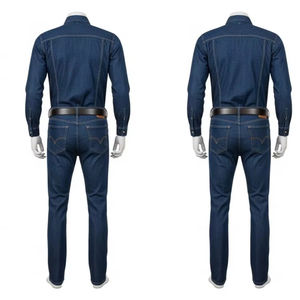 Ceinture en cuir PU de style vintage, boucle en alliage, réglable, rétro, décontractée, accessoires de taille pour jeans, hommes et femmes, vente en gros, marché EU - Product Image 3