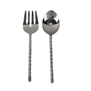 Couteau en métal industriel pour tartiner le pain, ensemble de couverts modernes, couteau, cuillère, fourchette pour le petit-déjeuner, restaurant, cuisine - Product Image 3