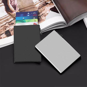 Dompet Kartu Minimalis dan Tipis dari Logam Premium Aluminium, Dompet Kartu Portabel, Tempat Kartu - Product Image 1