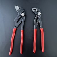 Pince à pompe à eau à ouverture large avec mâchoires courbées, réglage rapide, pinces à genouillère, CR-MO, pour automobile et bricolage, 250 mm