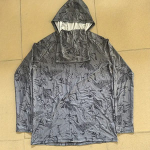 Dernier design personnalisé gris à manches longues à séchage rapide personnaliser tournoi par sublimation sweats à capuche de pêche en jersey chemises de pêche UV - Product Image 2