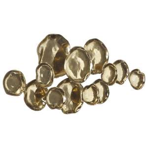 Best Quality Aluminium Plate <b>Wall</b> <b>Decor</b> with Uneven Edges Gold <b>Party</b> Wedding <b>Wall</b> Art <b>Wall</b> Accents Bulk Hand Made - Product Image 3