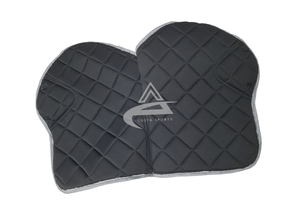 Tapis de selle d'équitation équestre anti-rétrécissement écologique séchage rapide tissu de coton respirant tapis de selle de course de chevaux - Product Image 4