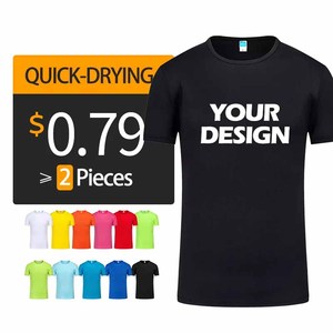 T-shirt de sport imprimé avec LOGO personnalisé pour hommes Vêtements T-shirt à séchage rapide avec impression de conception de luxe pour hommes et femmes - Product Image 5