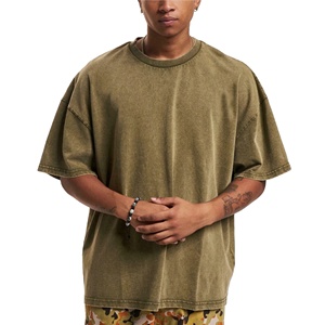 เสื้อยืดสำหรับผู้ชายเสื้อยืดโอเวอร์ไซส์ - Product Image 4