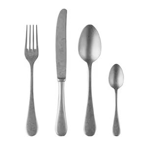 Cubiertos Plateados para Bodas, Restaurantes y Hoteles, Cubiertos de Diseño con Mango Redondo y Moderno - Product Image 3