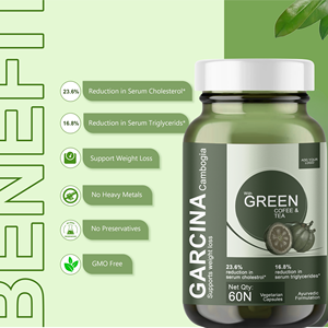 Meilleures capsules amincissantes à l'extrait de Garcinia Cambogia 100% naturel pour la gestion du poids, 60 capsules/flacon, 2 capsules par jour - Product Image 5