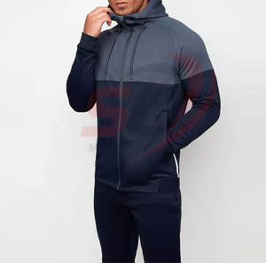 Sudadera con capucha para hombre de alta calidad personalizada, chándal con cremallera, logotipo de lana de invierno impreso, opciones de talla grande, característica de maternidad - Product Image 3