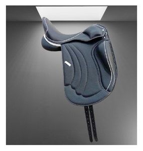 Venta caliente All Purpose Jumping Horse Saddle Set Top Diseño inglés Material sintético de cuero suave India Equitación - Product Image 2