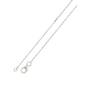 Pendentif de perle solitaire à la mode pour femme sur chaîne en or 18 carats plaqué rhodium pour fiançailles collier pendentif fin - Product Image 3