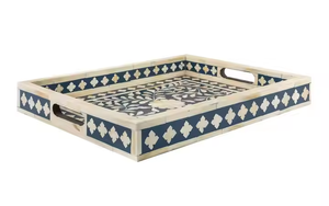 ถาดรองกระดูกสี่เหลี่ยมขนาดใหญ่ถาดอาหารสำหรับตกแต่งแบบพิเศษทันสมัย - Product Image 4