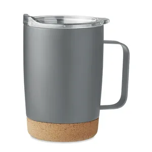 Gobelet isotherme personnalisé en acier inoxydable de 300 ml avec verre rubis pour merchandising - Product Image 3