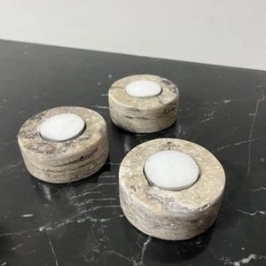 Portavelas de Mármol de Lujo, Hecho a Mano, Resistente al Calor, Decoración de Pascua para Tiendas y Boutiques - Product Image 5