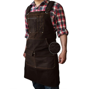 Tablier Tabliers de chef pour hommes femmes avec grandes poches Tabliers de chef pour enfants avec poches - Product Image 2
