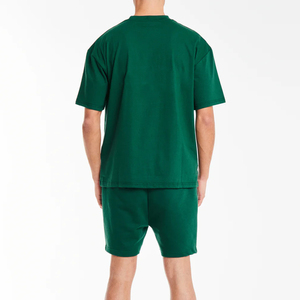 Ensemble de shorts d'été pour hommes, t-shirts décontractés, t-shirt 100% coton avec shorts, ensembles jumeaux respirants, 2026, ensemble de shorts 2 pièces, prix bas - Product Image 2
