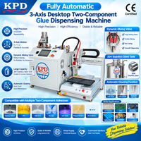 Machine de collage automatique à double liquide AB à 3 axes pour modules d'éclairage LED, appareils électroniques et alimentations