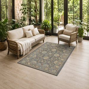 RUGS DEPOT LXDP-0182 Wholesale Terracotta Gold Contemporary Geometric Digital Printed Machine Washable Chenille Rug Non <b>Slip</b> - Product Image 6