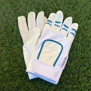 Gants de frappeur de baseball en cuir couleur personnalisable, ambidextres, fermeture VELCRO, durables, séchage rapide, confortables pour l'entraînement - Product Image 5