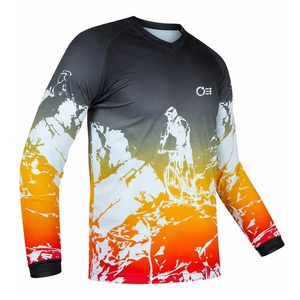 Maillot de Motocross Personnalisé 2026 de Haute Qualité Grande Taille Respirant Imprimé MX Dirt Bike en Cordura 600D Fait Sur Mesure - Product Image 1