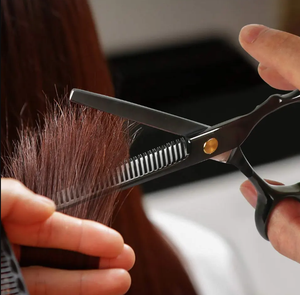 Ciseaux de coiffeur de 6 pouces ensemble de ciseaux de coiffure en acier 440c ciseaux de coiffure pour salon et outil de beauté à usage domestique - Product Image 3