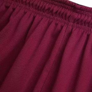 Kids <b>Compression</b> Wholesale Cotton Woven Mesh Drawstring Stitch Sport Blanks Custom Embroidery Workout <b>Men</b> Basketball <b>Shorts</b> - Product Image 2