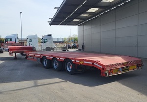 Hot Trending! Used 2007 Low-Loader Semi-<b>Trailer</b> 1xSteering Axles - Product Image 3