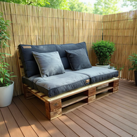 Ensemble de 4 coussins de canapé de jardin WenbiStrong de qualité supérieure pour l'extérieur, vente en gros, 519, pour mobilier de terrasse