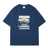 Camiseta de Verano de Manga Corta para Mujer, de Algodón Tejido, Color Sólido, Transpirable, con Estampado Personalizado, Formal, de Alta Calidad, Marca MANGOES FASHION
