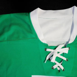 Camiseta deportiva de hockey sobre hielo barata con logotipo personalizado y sublimación de talla grande - Product Image 3