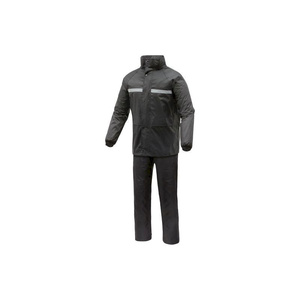 Veste et pantalon imperméables Tucano Urbano SEPIOVE unisexe taille XL, coupe-vent en PU, long manteau pour le camping et la randonnée avec décoration logo - Product Image 1