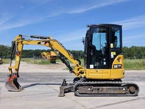 Mini-excavatrice compacte sur chenilles CAT 303.5E CR, excavatrice hydraulique de 1 tonne pour travaux de construction et agricoles - Product Image 3