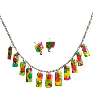 Collier en résine de perles de qualité supérieure Design populaire 100% collier en résine de produit de bonne qualité pour les filles fête Ware utilisation de mariage - Product Image 1