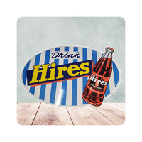Fabricante de Letreros Metálicos Decorativos Personalizados para Exteriores, Letreros de Metal Cortados a Troquel Estilo Vintage y Pines de Porcelana Esmaltada Estilo Retro