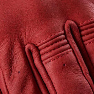 Gants en cuir de haute qualité de dernière conception pour hommes en tissu respirant de couleur unie pour hommes Logo personnalisé Gants en cuir de sport - Product Image 2