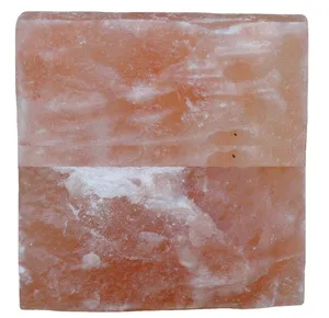 Finest Quality Rock Salt Bricks, Natural pink Color Tiles for Sauna Walls Specially Crafted by Hand, Wellness Decor for Saunas