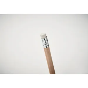 Crayon de couleur personnalisé avec gomme intégrée pour merchandising - Product Image 1